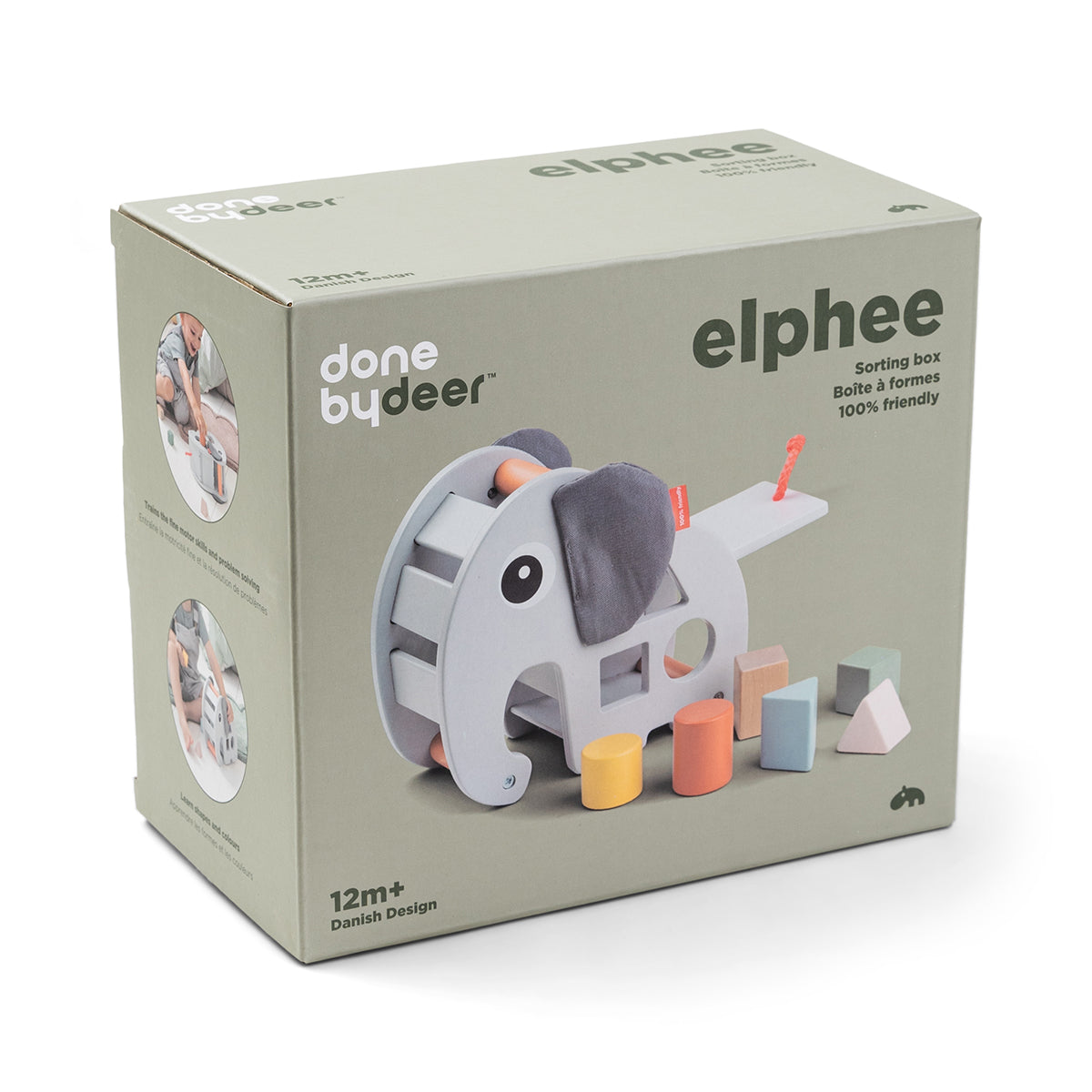 Steckspiel Elphee Grau