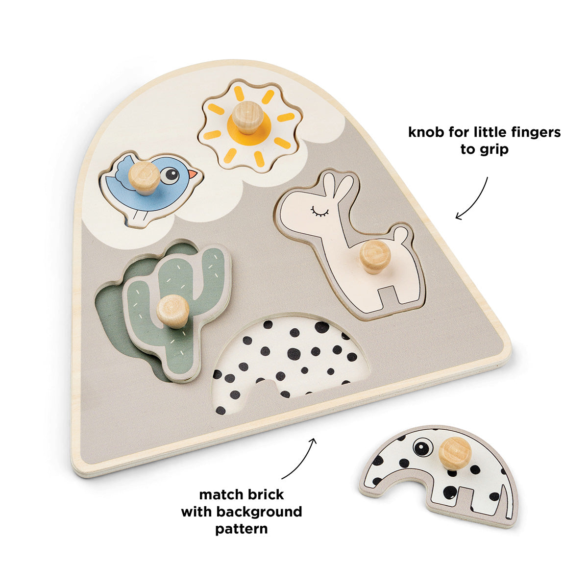 Steckpuzzle Lalee Sand