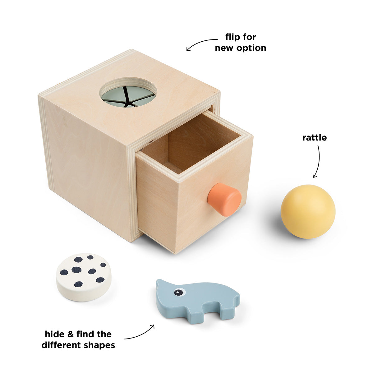Versteckbox Nozo Farbmix