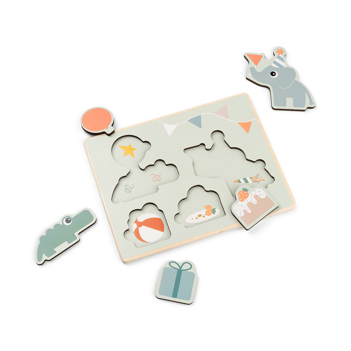 Erstes Schichtenpuzzle Celebration Farbmix