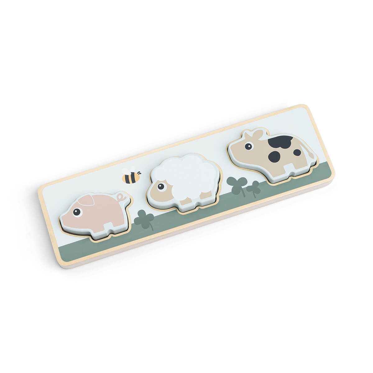 Sensorisches Puzzle Tiny farm Farbmix