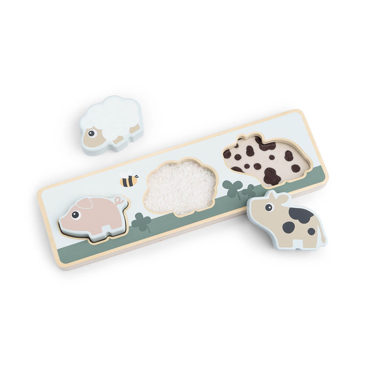 Sensorisches Puzzle Tiny farm Farbmix