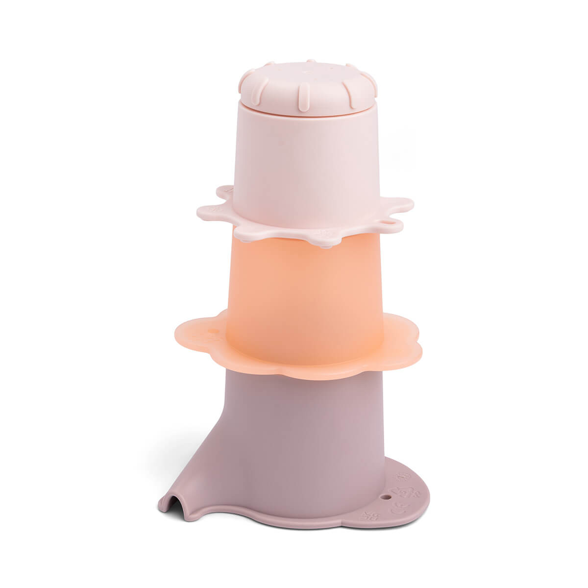 Wasserspaß & Stapelbecher 3 Stück Elphee Rosa