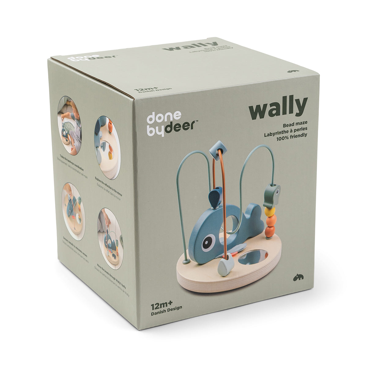 Motorikschleife Wally Blau