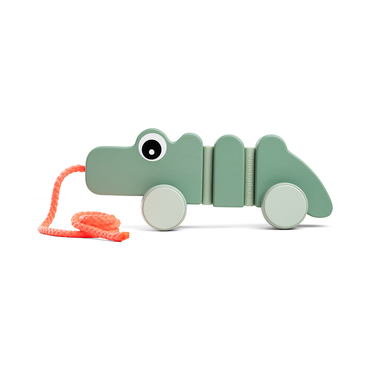 Nachziehspielzeug Croco Grün