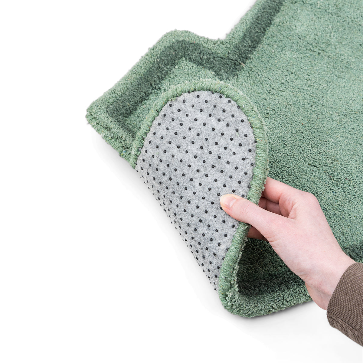 Teppich Croco Grün