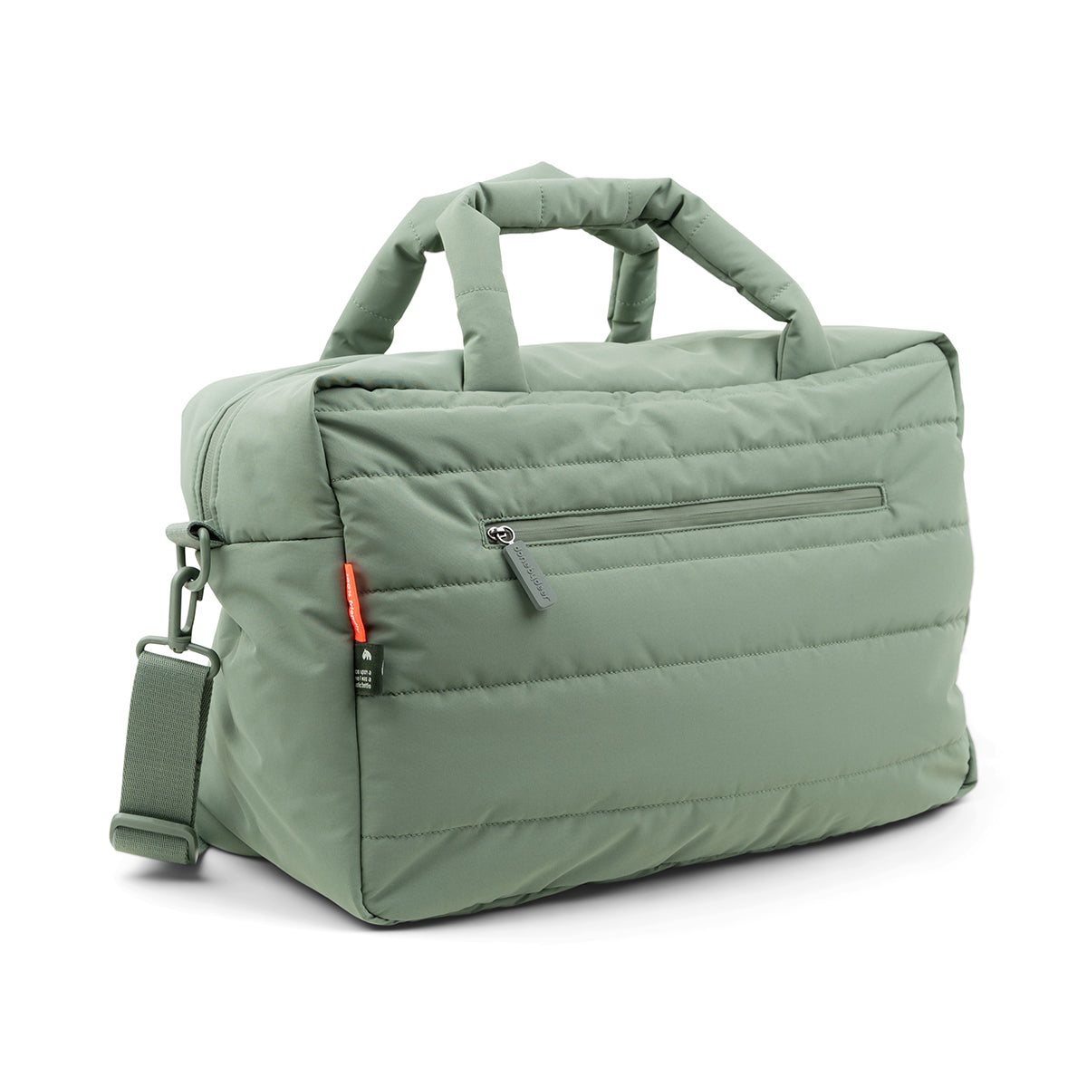 Gesteppte Wickeltasche Grün