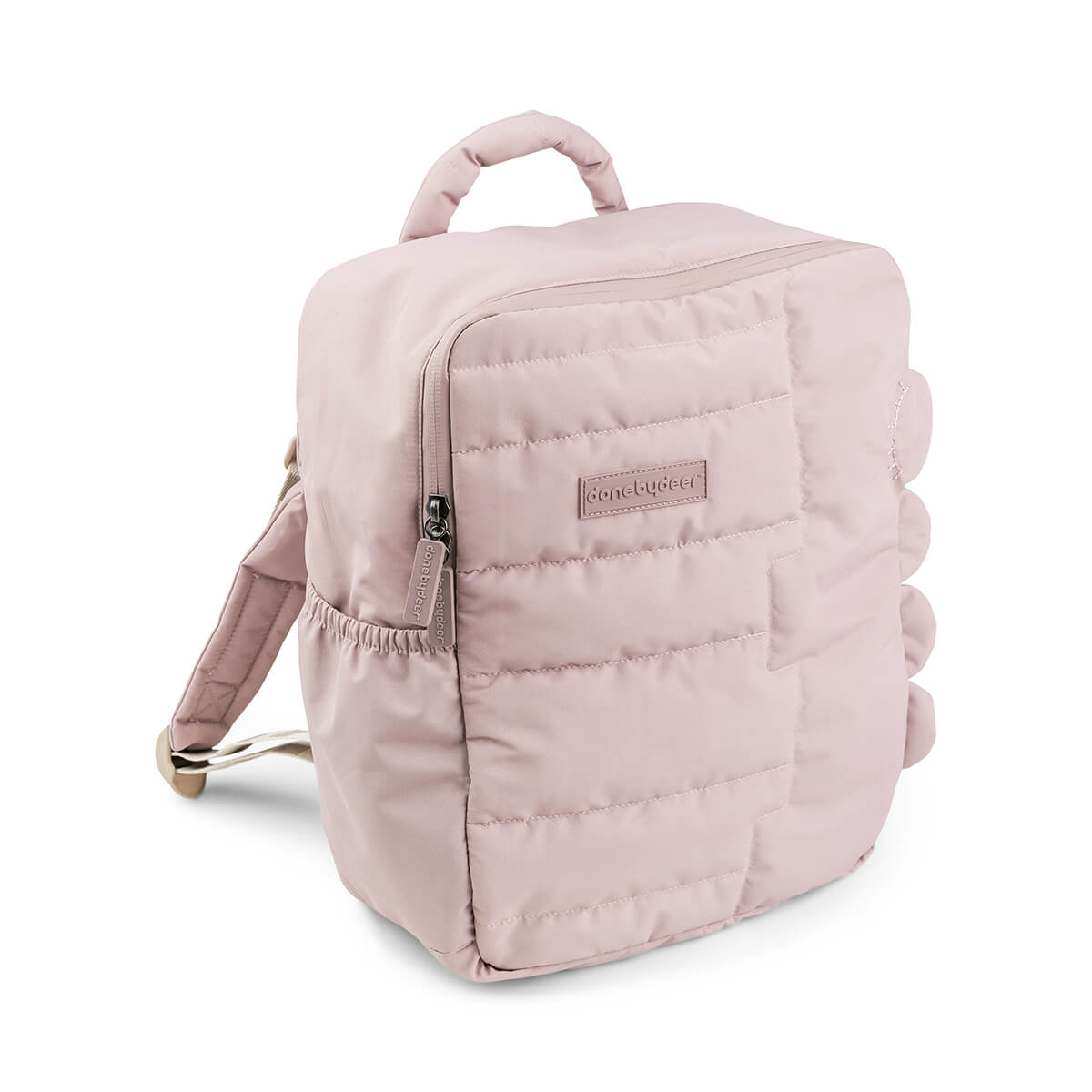 Gesteppter Kinderrucksack Croco Rosa9,6 L