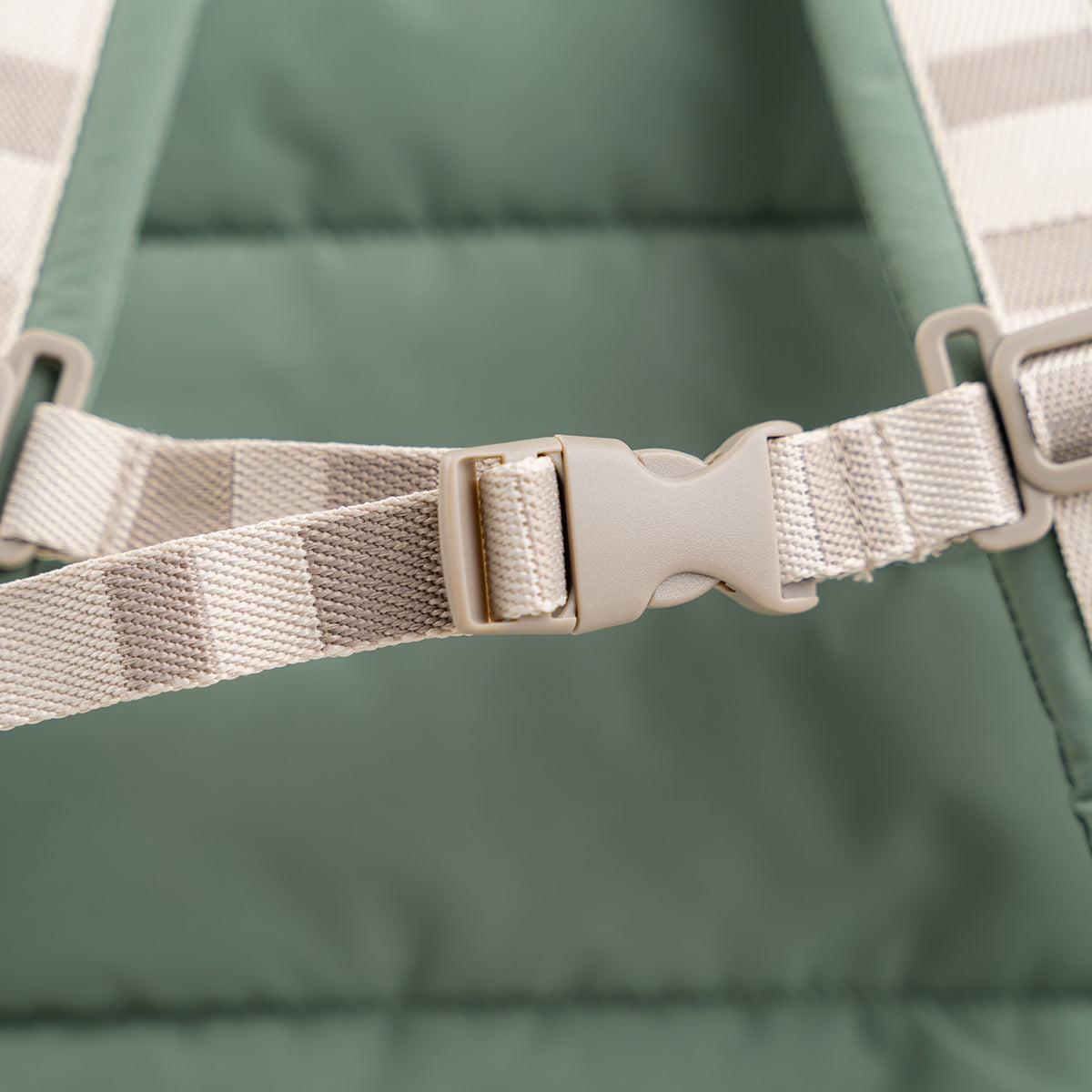 Gesteppter Kinderrucksack Croco Grün9,6 L