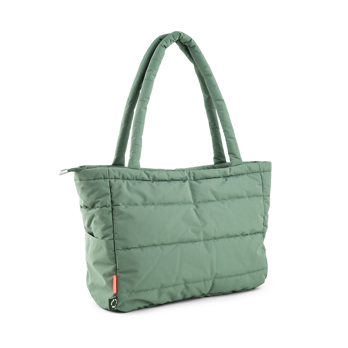 Gesteppte Wickeltasche Tote Bag Grün