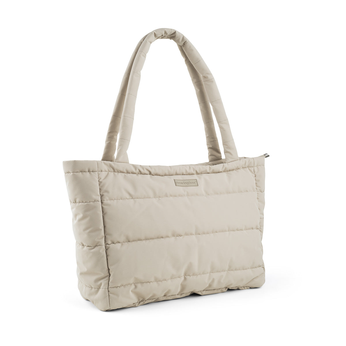 Gesteppte Wickeltasche Tote Bag Sand
