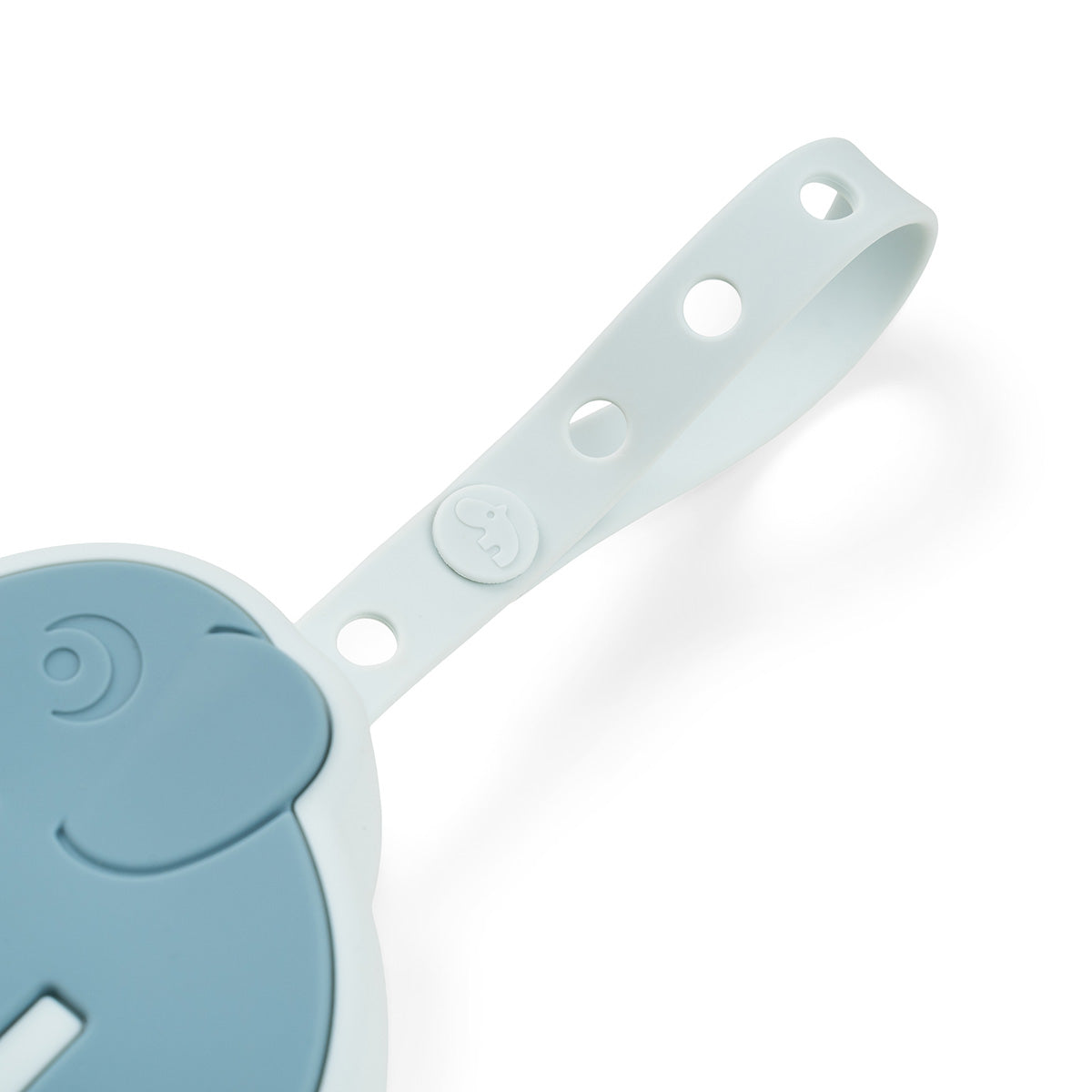 Schnullertäschchen aus Silikon Elphee Blau