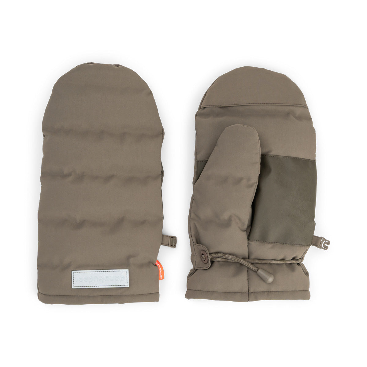 Kinderwagen-Handschuhe Taupe