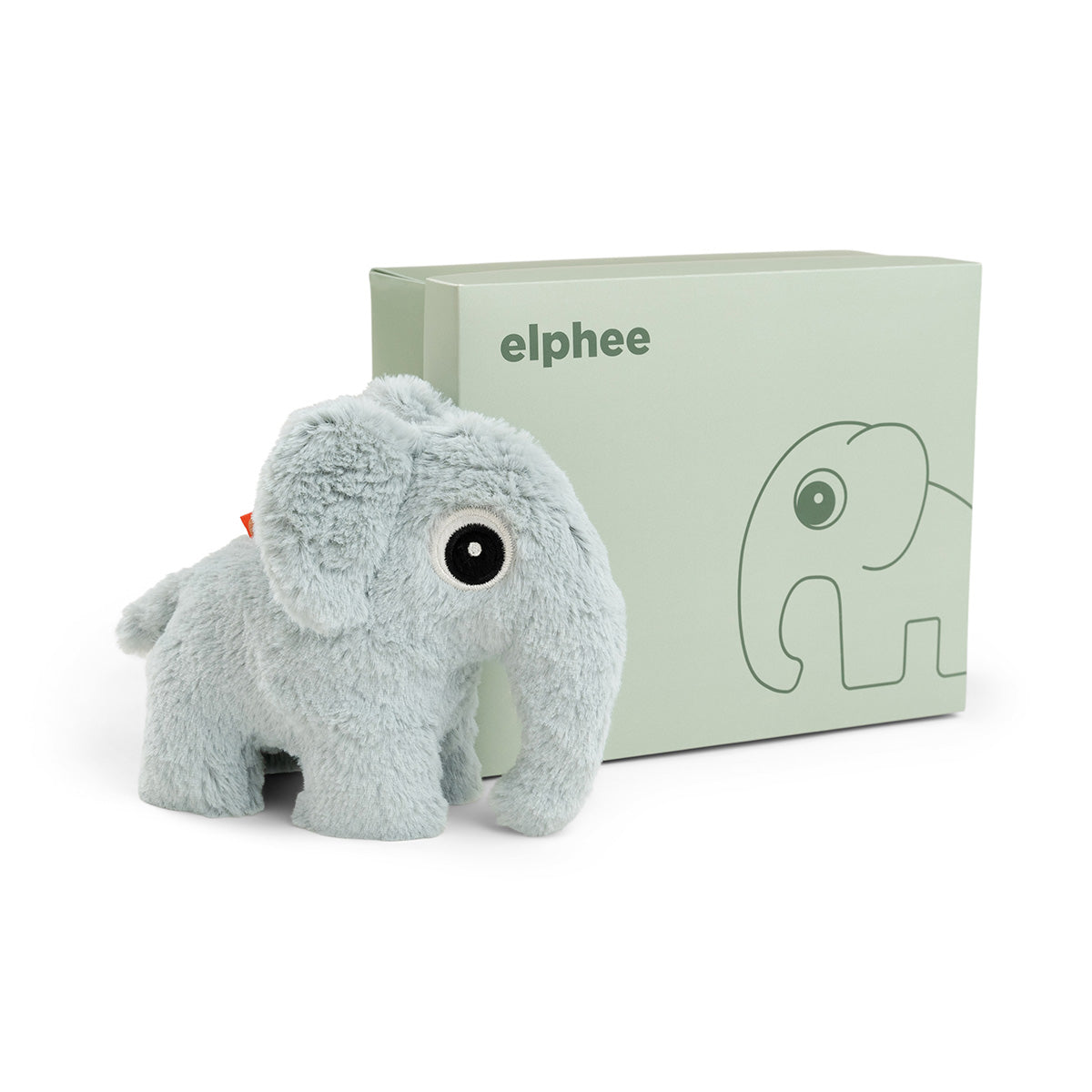 Kuscheltier Geschenkbox Elphee Blau