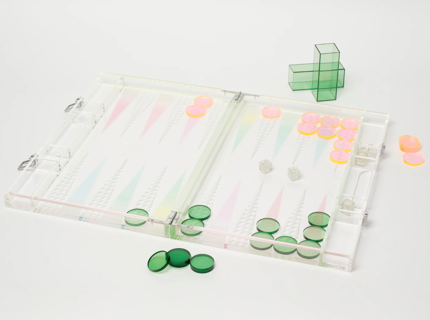 Lucite Backgammon Ombre (SS25)