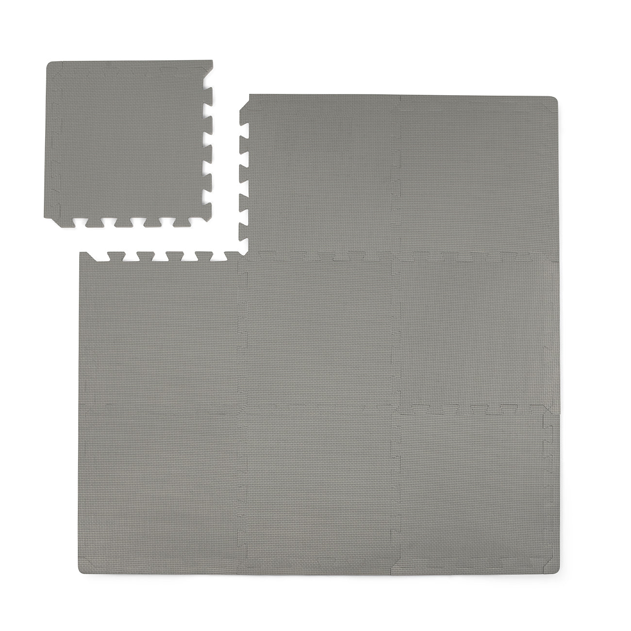 Schaumstoff-Spielmatte quadratisch - Grau
