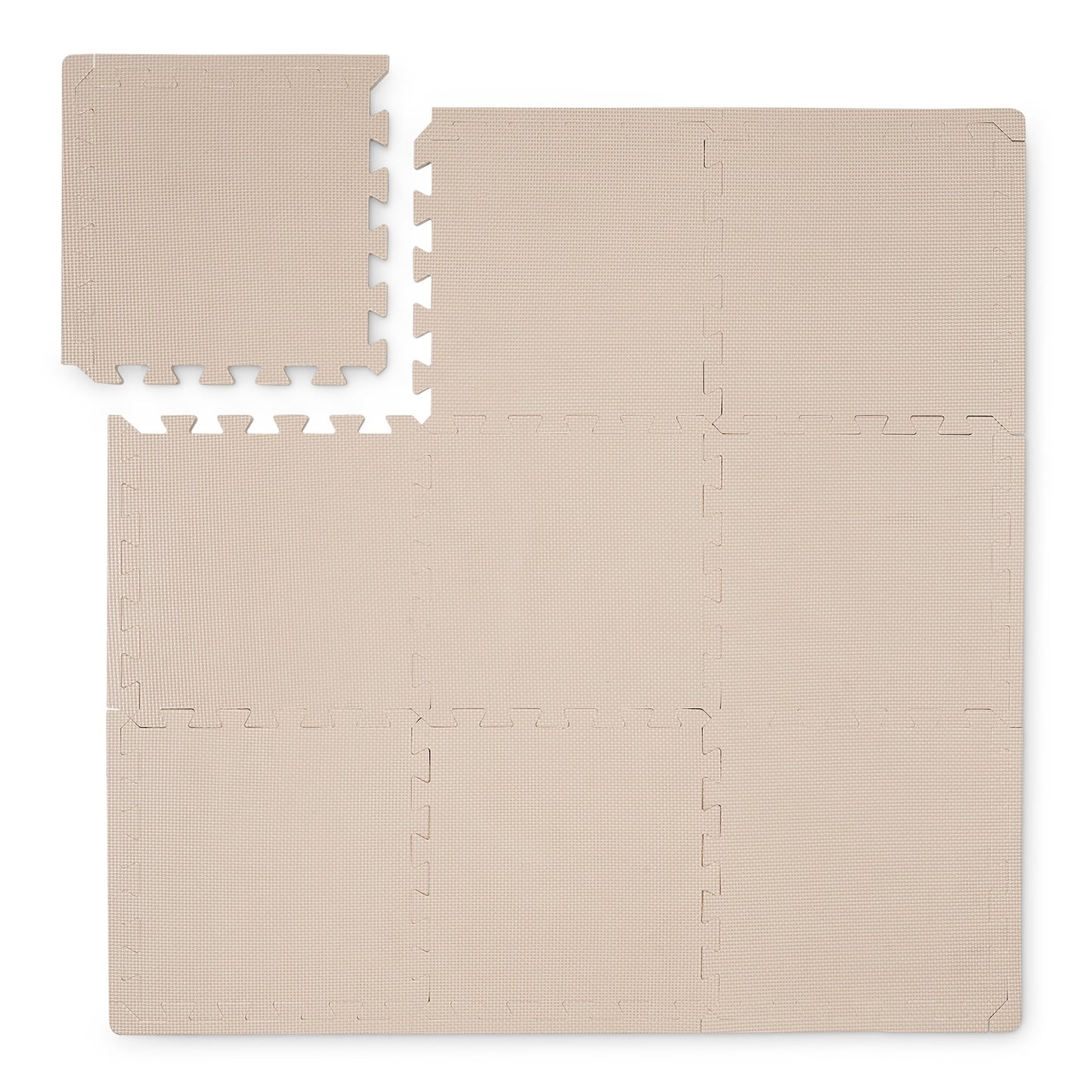 Schaumstoff-Spielmatte quadratisch - Sand