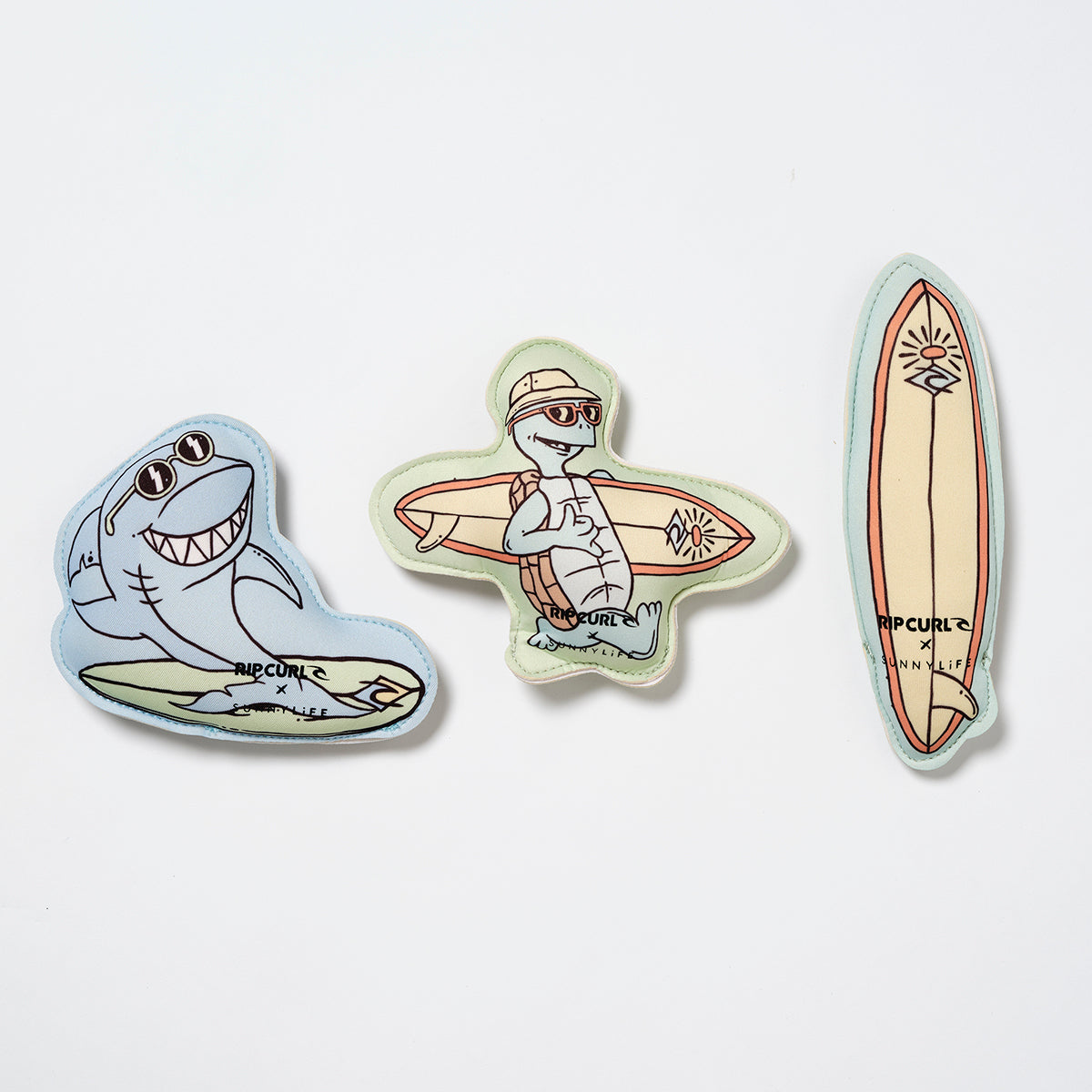 Dive Buddies Shred Turtle Aqua Set of 3(SS25)