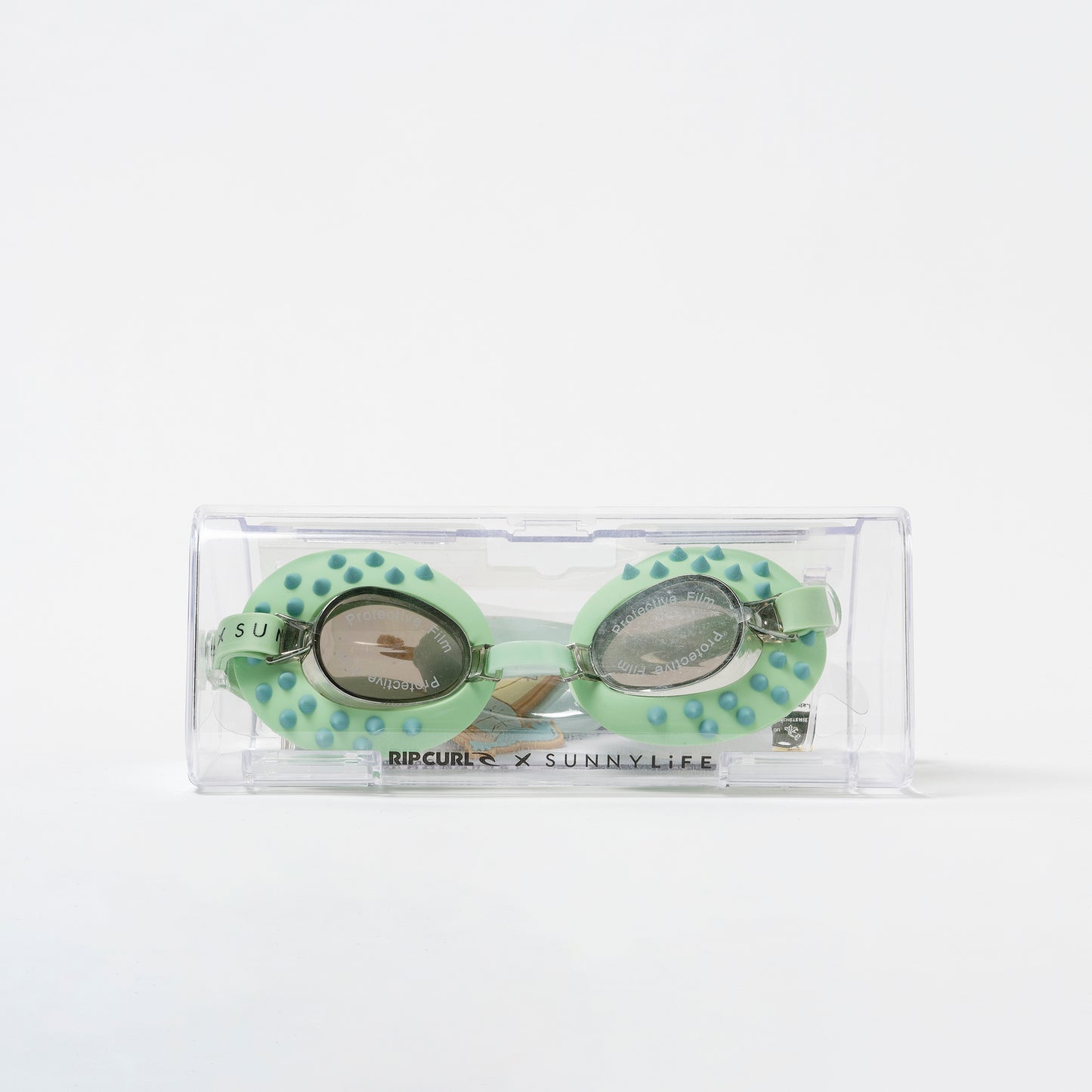 Kids Swim Goggles Shred Turtle Aqua (SS25)