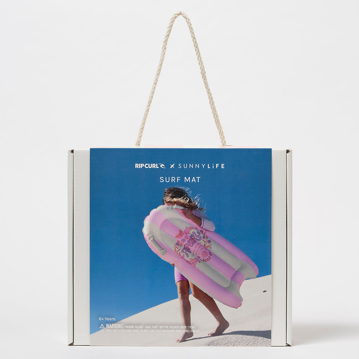 Kids Surf Mat Dolphin Surf Co Pink Stripe (SS25)