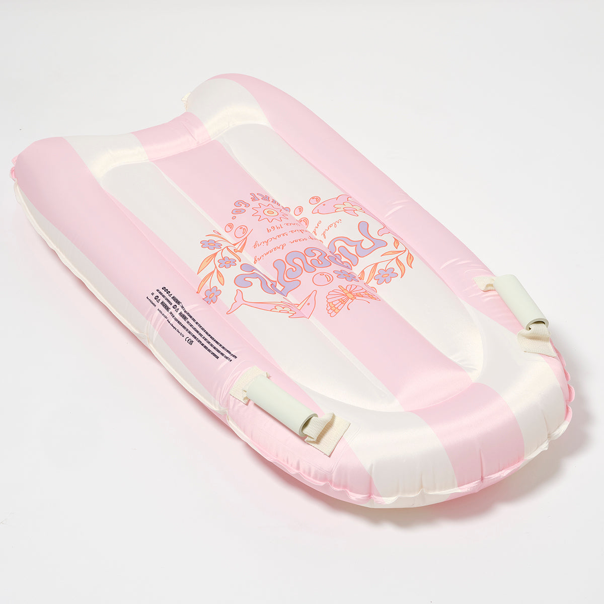 Kids Surf Mat Dolphin Surf Co Pink Stripe (SS25)