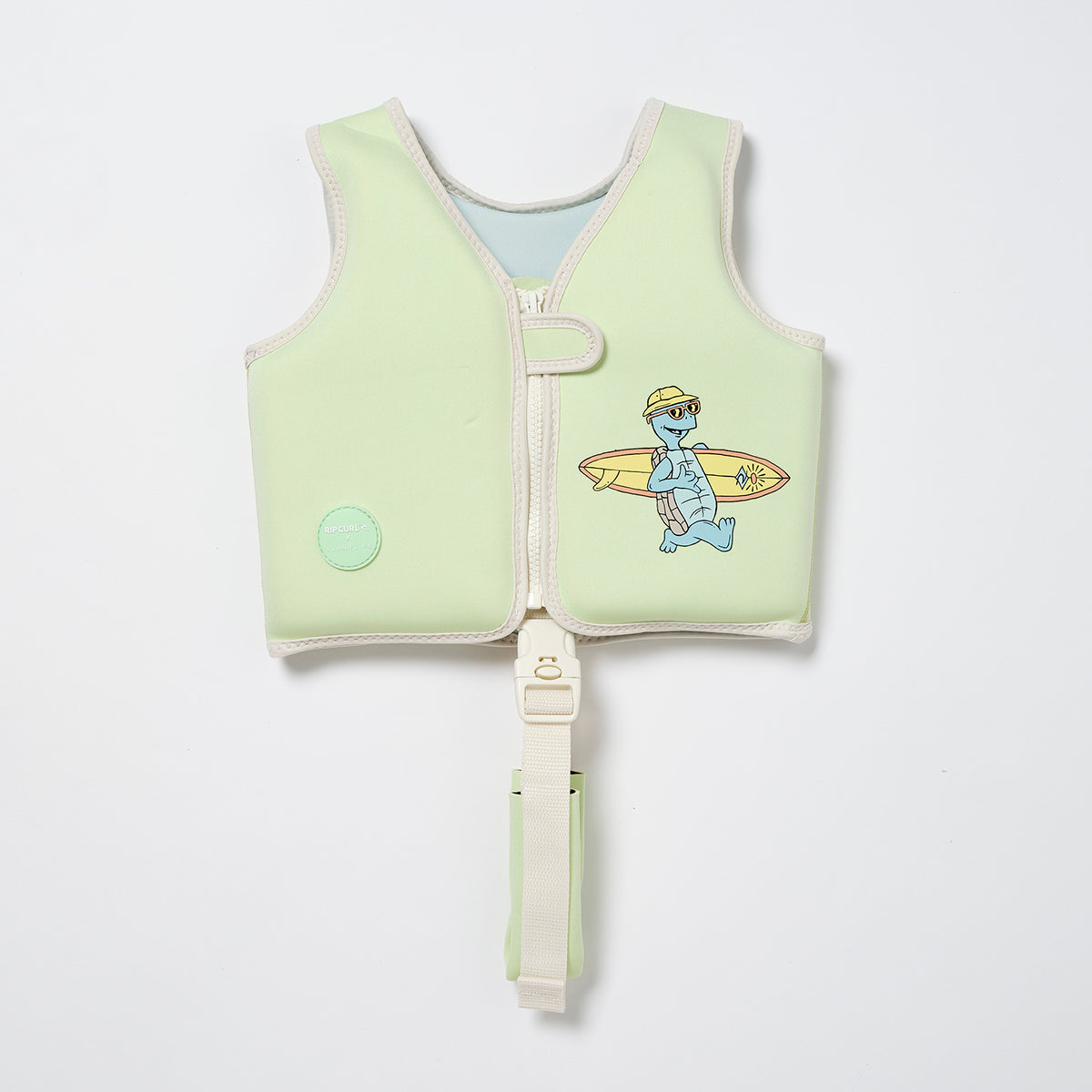Kids Swim Vest 1-2 Shred Turtle Aqua (SS25)