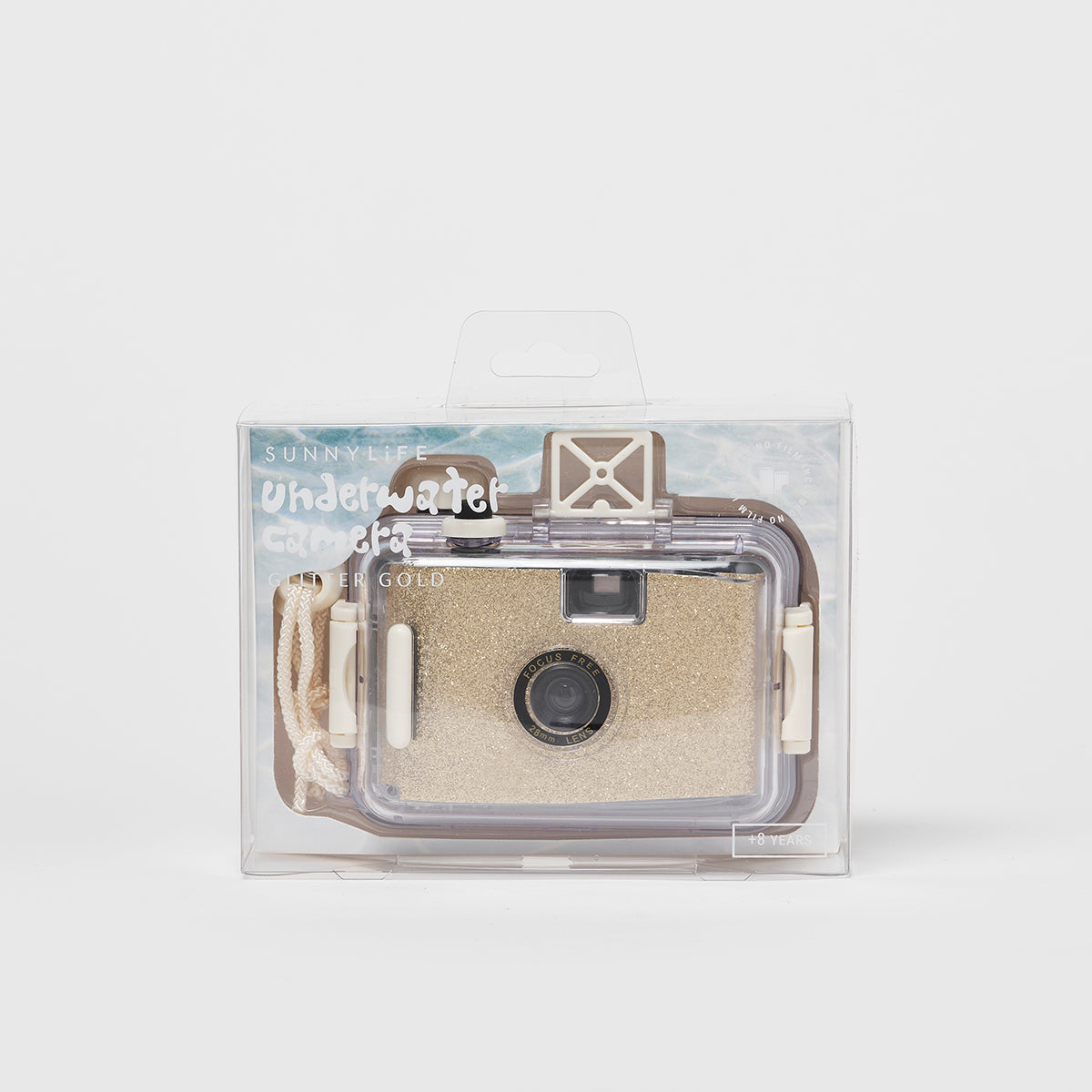 Unterwasserkammera Glitter Gold (SS25)