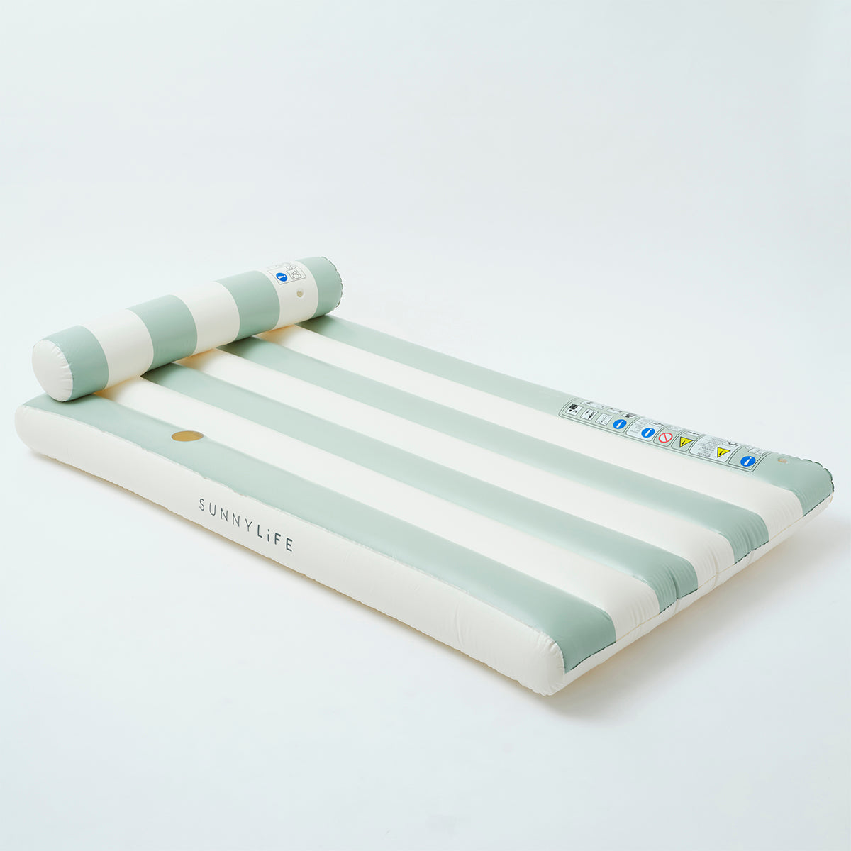 Luftmatratze Luxe Green Stripe (SS25)