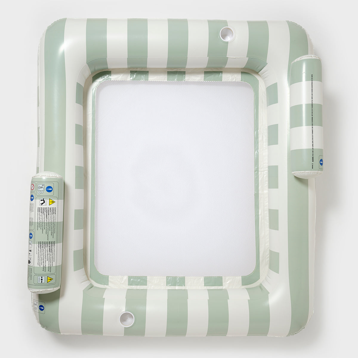 Luxuriöse Doppelluftmatratze Hängematte The Vacay Soft Olive (SS25)