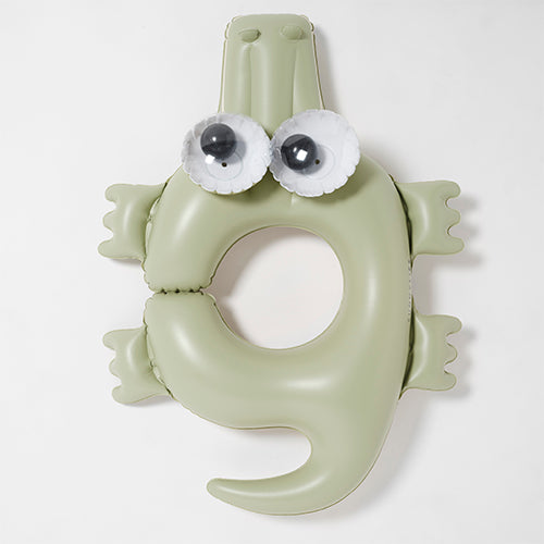 Kinder Schwimmring Cookie das Krokodil Khaki (SS25)