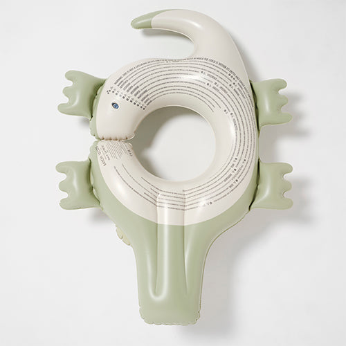 Kinder Schwimmring Cookie das Krokodil Khaki (SS25)