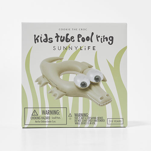 Kinder Schwimmring Cookie das Krokodil Khaki (SS25)