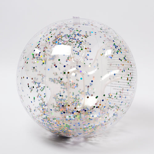 3D Aufblasbarer Strandball Cotton Candy Glitter (SS25)