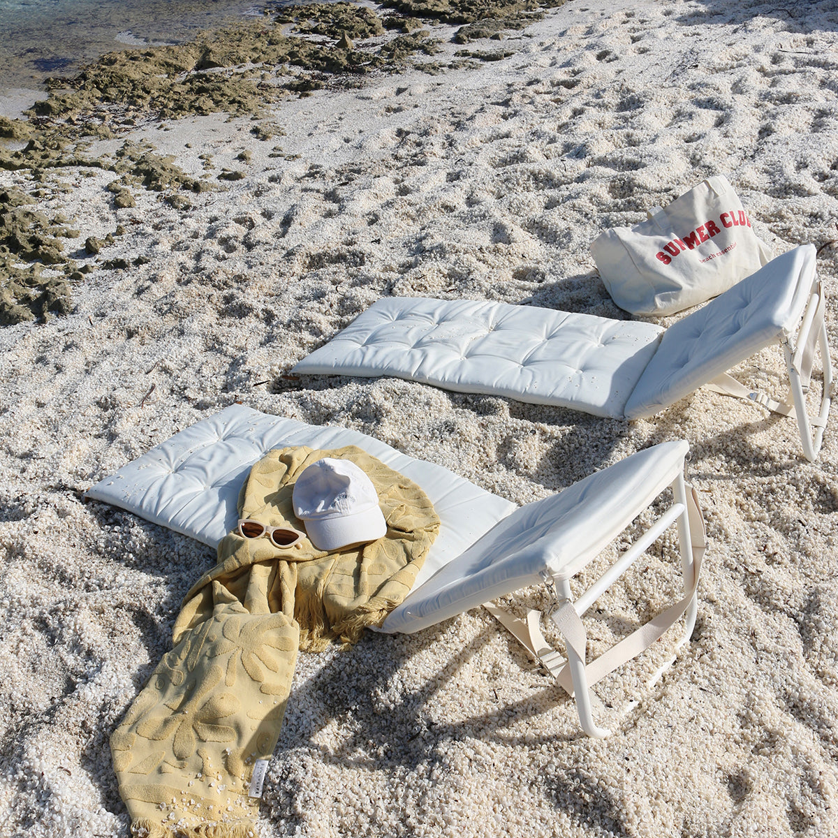 Liegender Strandstuhl Casa Cream (SS25)