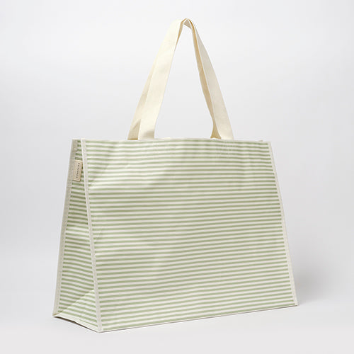 Strandtasche XL La Palma Sage Stipe (SS25)
