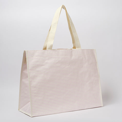 Strandtasche XL Lazy Days Pink Stripe