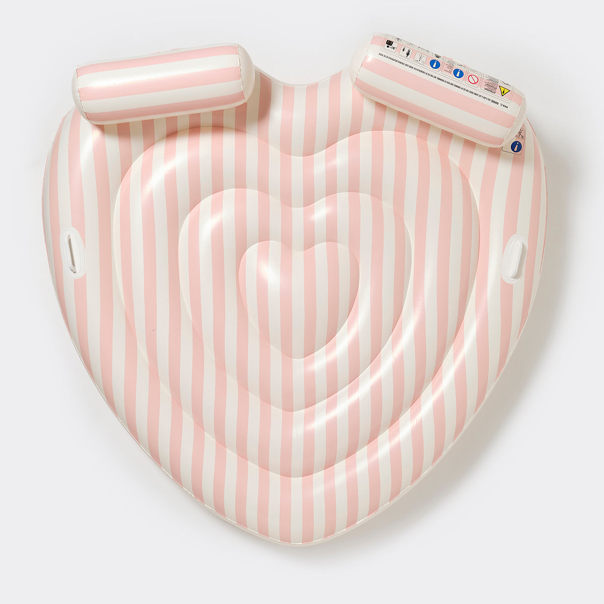 Doppel Luftmatratze Stole My Heart Pink Stripe (SS25)