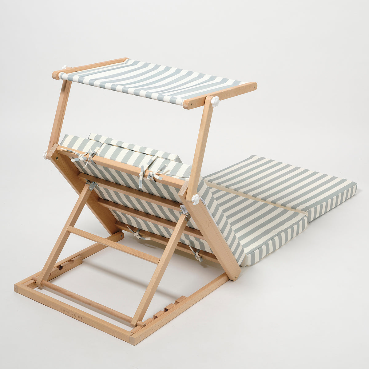 Pool House Daybed La Palma Sage Stripe (SS25)