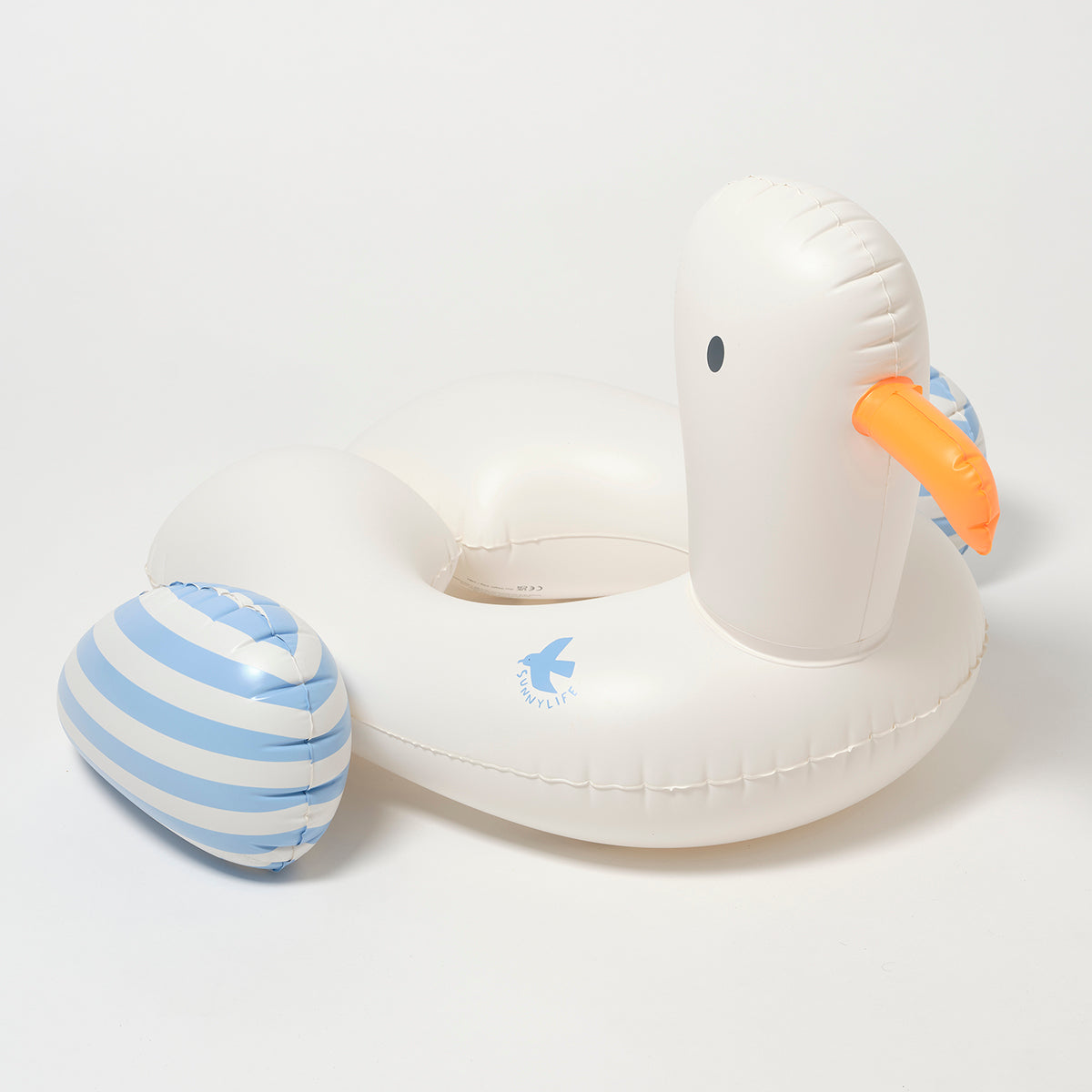 Kinder Schwimmring Sid die Möve Blue Stripe (SS25)