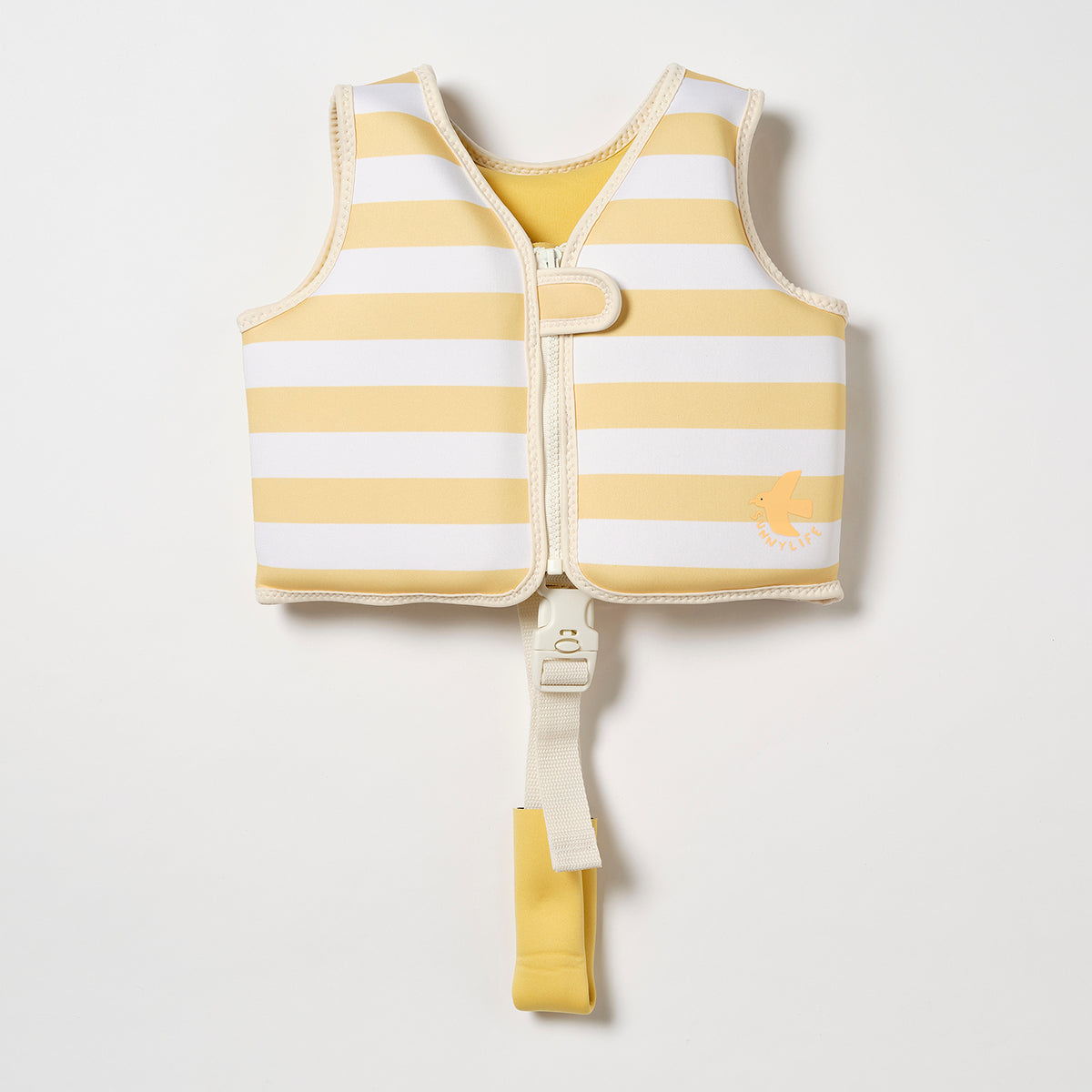 Kinder Schwimmweste 2-3 Sid die Möve Mustard Stripe (SS25)