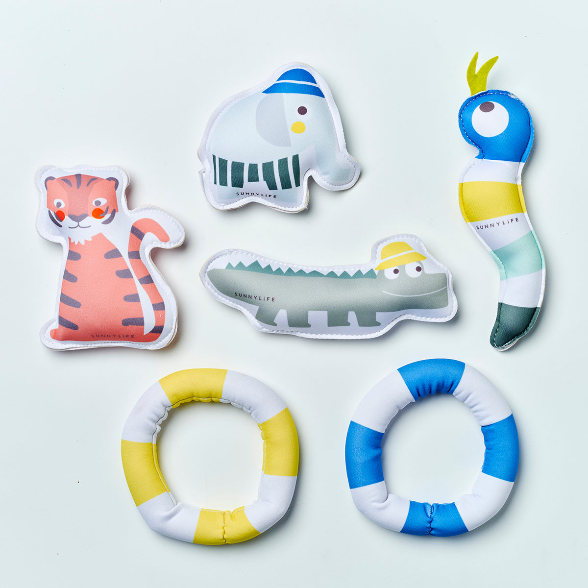 Dive Buddies Into the Jungle Multi Set of 6