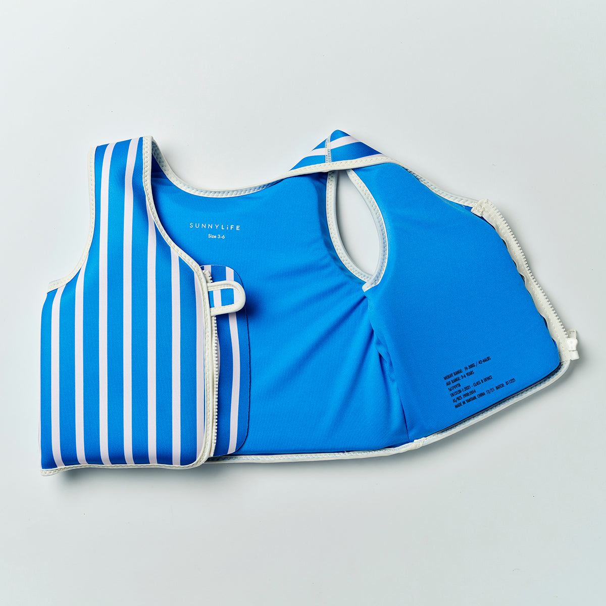 Float Vest 3-6 Tino the Tiger Blue