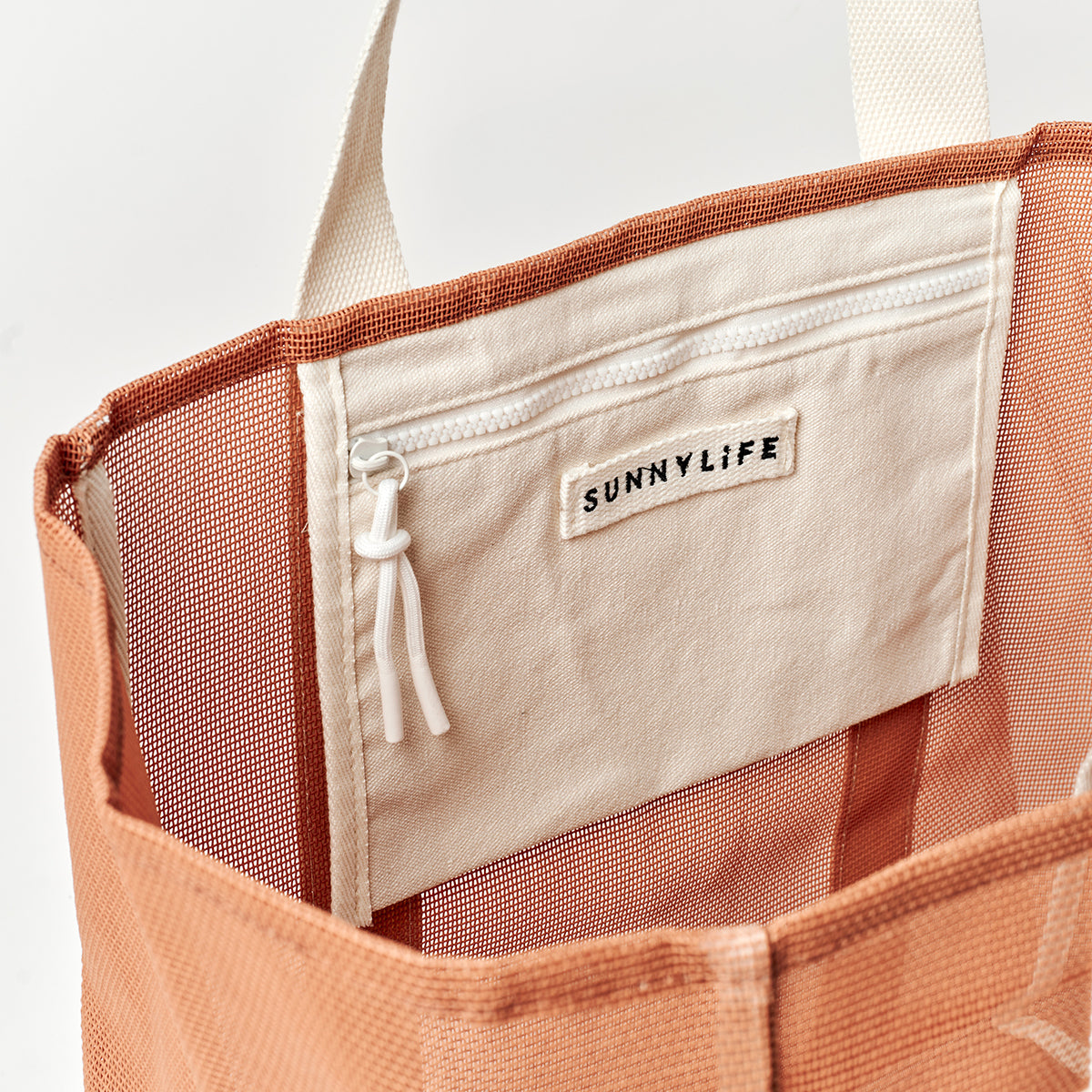 Mesh Beach Bag Tierra Clay
