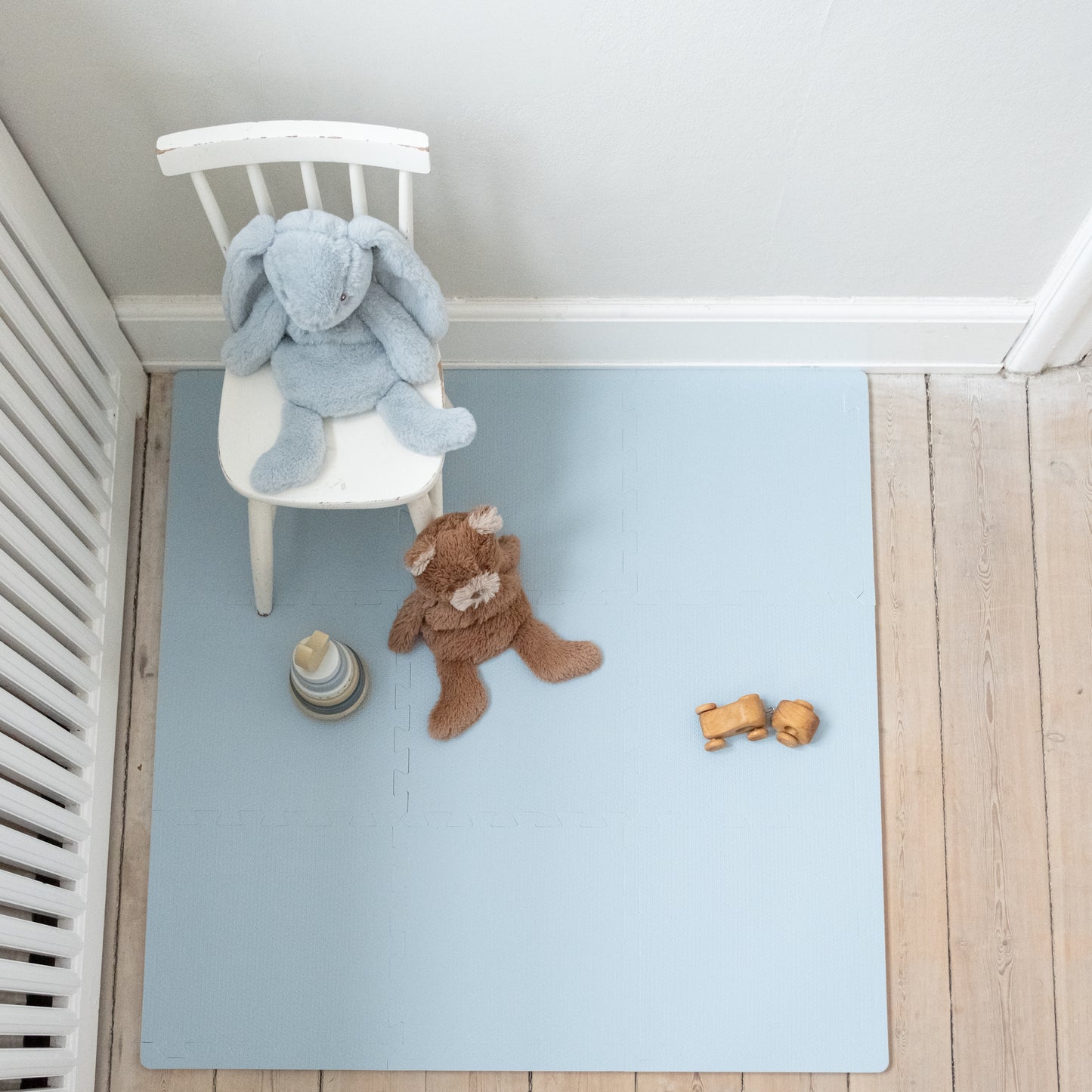 Schaumstoff-Spielmatte quadratisch - Dusty Blue