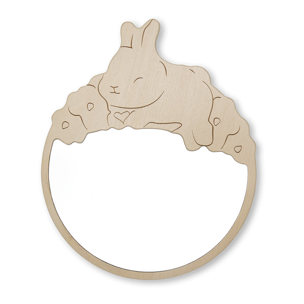 Spiegel Luna Hase