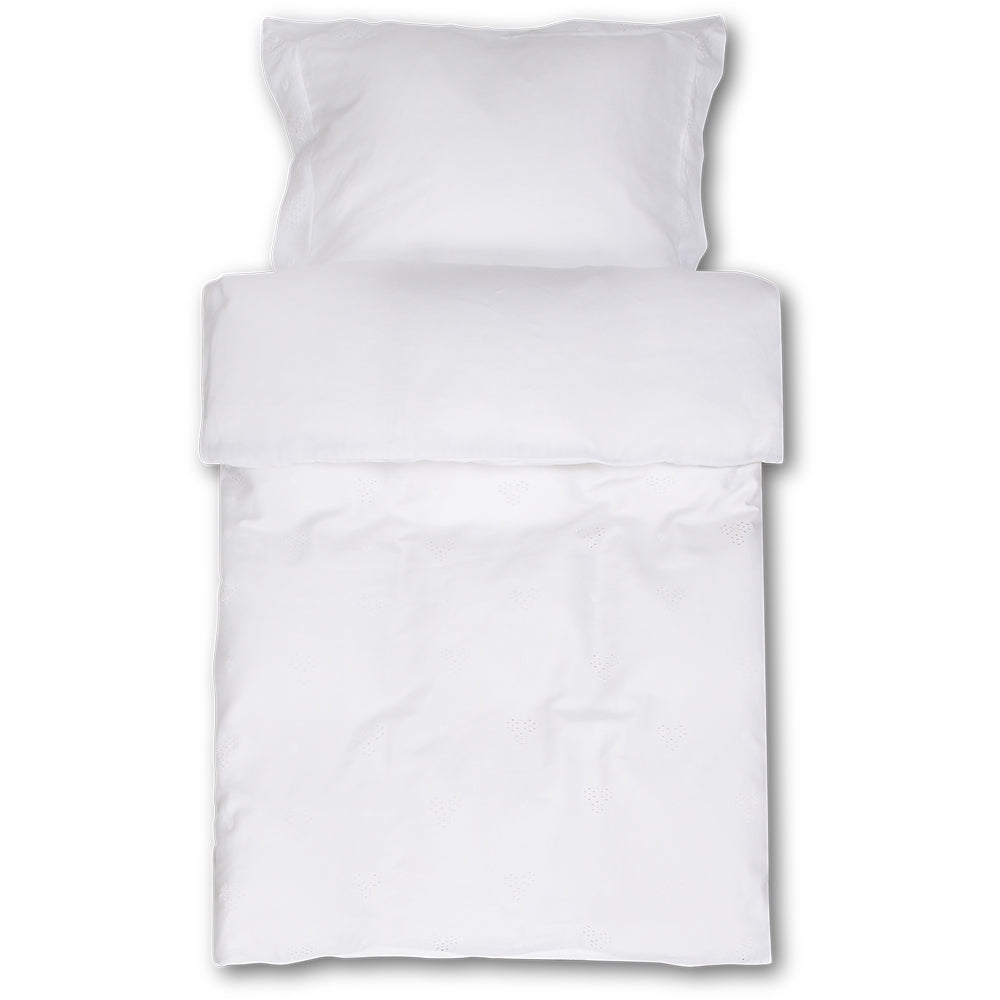 Bettwäsche Brilliant White 100x140 cm