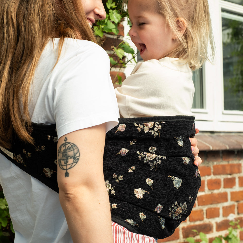 Alvo Kindertrage Schwarz