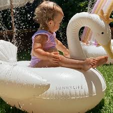 Aufblasbarer Sprinkler Princess Swan Multi