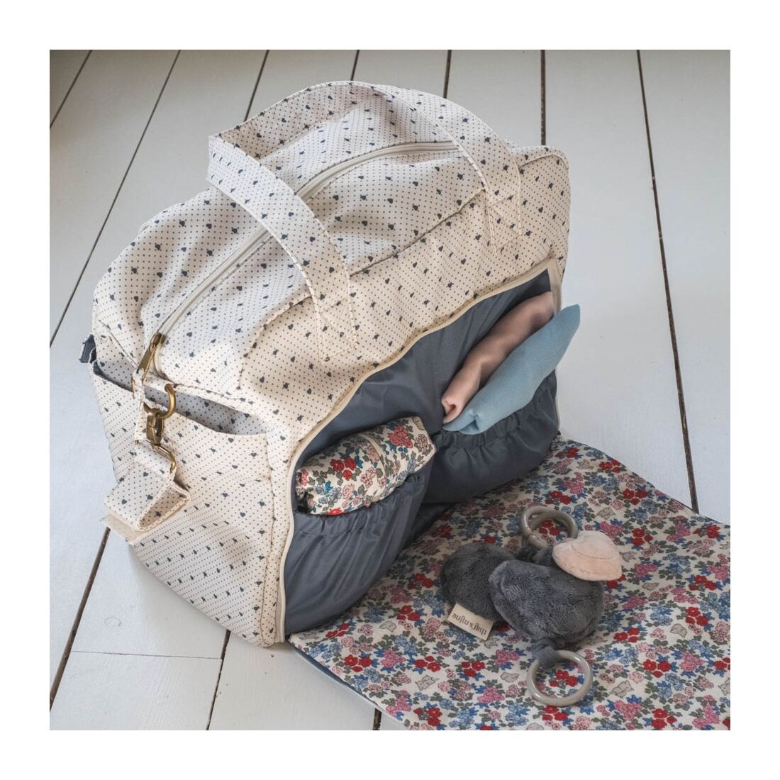 Wickeltasche Benne Lots of love Sky