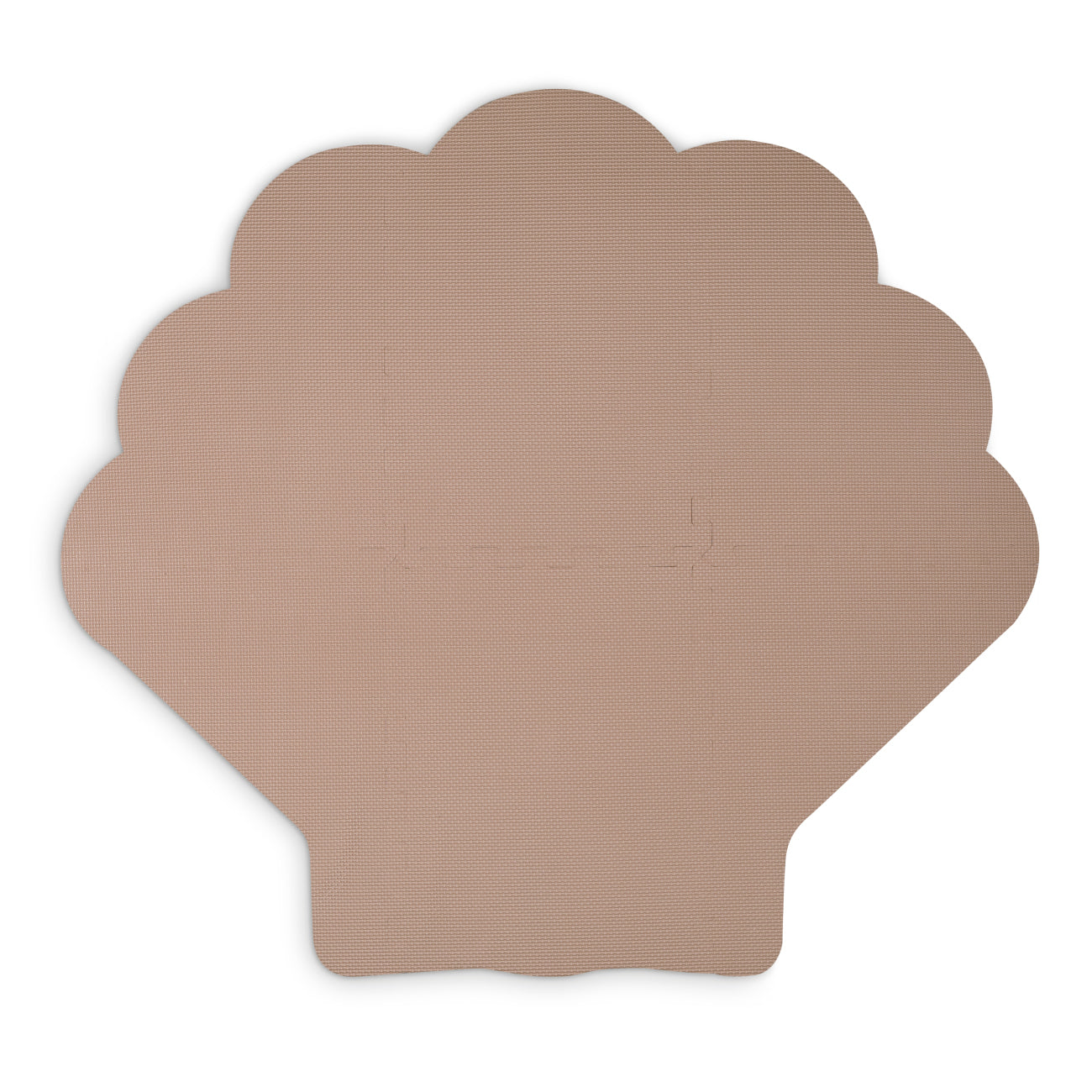 Spielmatte Muschel hellbraun